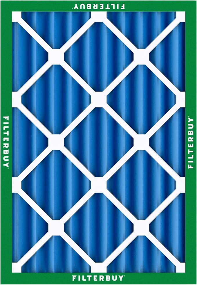 Filterbuy 20x25x4 Air Filter MERV 13 Optimal Smoke & Allergy Defense, - Image 8