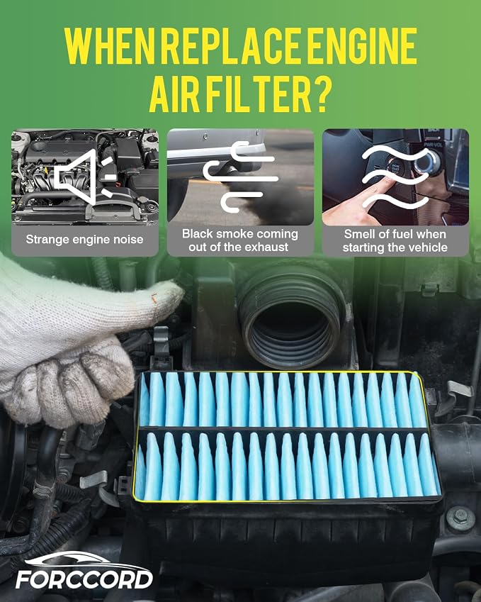 1Pcs HEPA Cabin Air Filter and 1Pcs Engine Air Filter Fit - Image 5