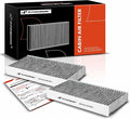 A-Premium 2-PC Cabin Air Filter w/Activated Carbon Compatible by A-Premium