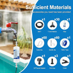 Misters for Outside Patio, Outdoor Water Misting Cooling System w Filter - Image 2
