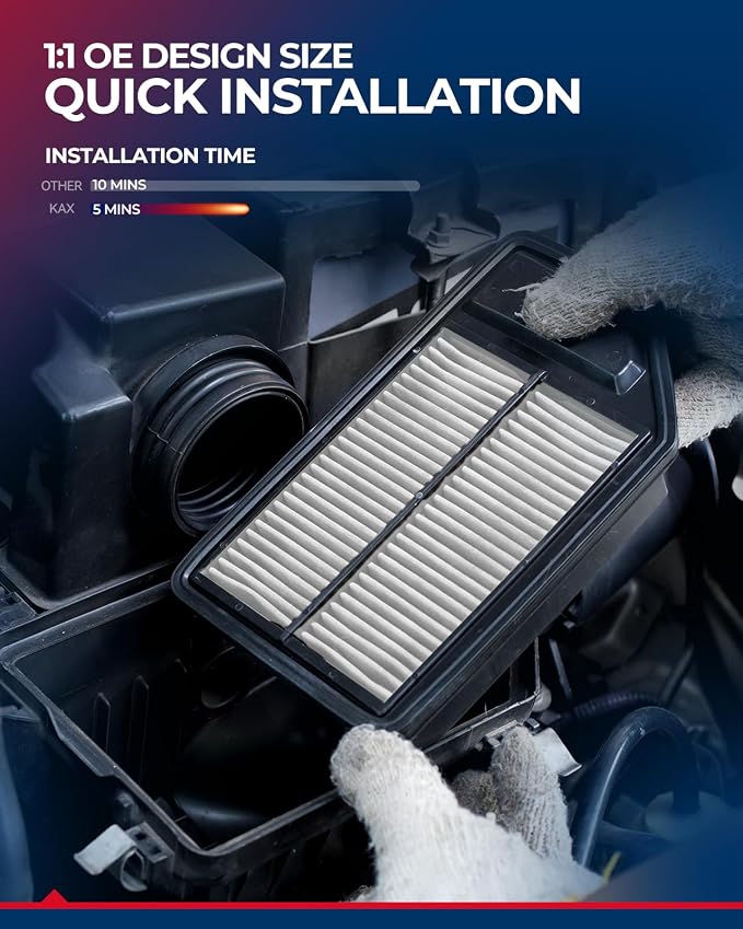 KAX Engine Air Filter, CA11943 Replacement - Image 7