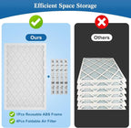 14x14x1 MERV 11 Air Filter, Quality AC/HVAC Furnace Filter，1 Reusable ABS Frame - Image 6