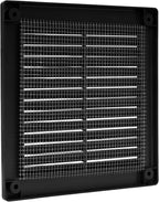 Repa Market 6 x 6 Inch Black Square Air Vent Cover - Image 9