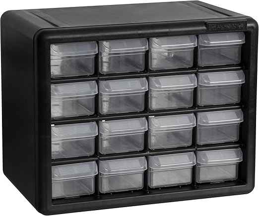 Akro-Mils 16-Drawer Plastic Drawer Storage Cabinet
