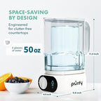 Compact 50oz Countertop Electric Water Filter Pitcher – Removes 99% of Lead - Image 8