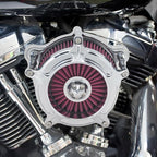 HDBUBALUS Motorcycle CNC Spike Air Cleaner Air Filter Intake System Filter - Image 2
