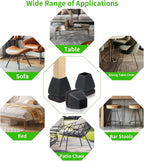 16PCS Extra Small Chair Leg Floor Protectors, Chair Leg Protector - Image 8