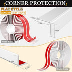 Wall Corner Protector Self-Adhesive Flexible – Durable Rubber, Furniture Edge - Image 6