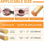 Ezprotekt 24 Pcs Clear Chair Leg Floor Protectors