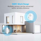 Wireless Door Chime for Business Entering, Door Open Alarm for Kid/Toddler Home