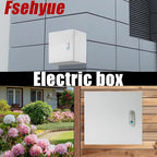 Electrical Box 12 x 12 x 8 Inch Indoor Outdoor Electrical Enclosure Box Steel - Image 7