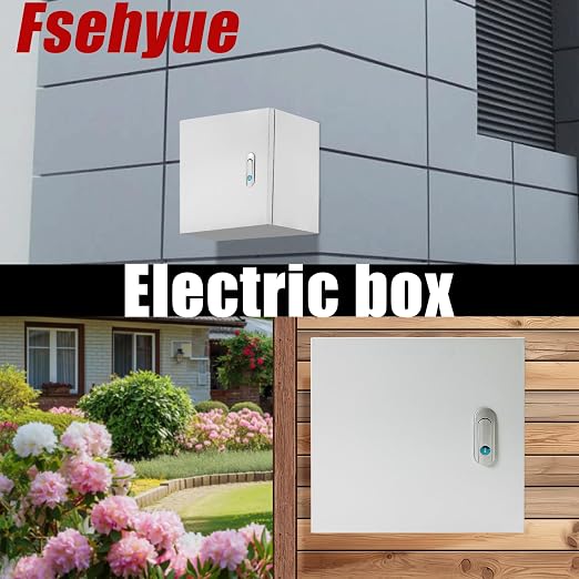 Electrical Box 20 x 12 x 10 Inch Indoor Outdoor Electrical Enclosure Box Steel - Image 7