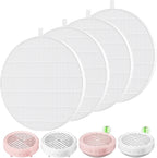 4 Pack HPro Nail Dust Collector Replacement Filters, Compatible by WILERDA