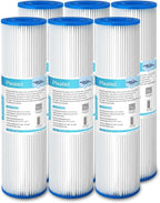 Membrane Solutions 20 Micron Pleated Polyester Sediment Water Filter 10"x2.5" by MembraneSolutions