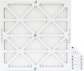 Glasfloss 22x22x1 MERV 10 Pleated Air Filters Box of 6. Actual Size: 21-1/2 x by Glasfloss