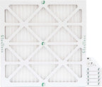 Glasfloss 22x22x1 MERV 10 Pleated Air Filters Box of 6. Actual Size: 21-1/2 x by Glasfloss