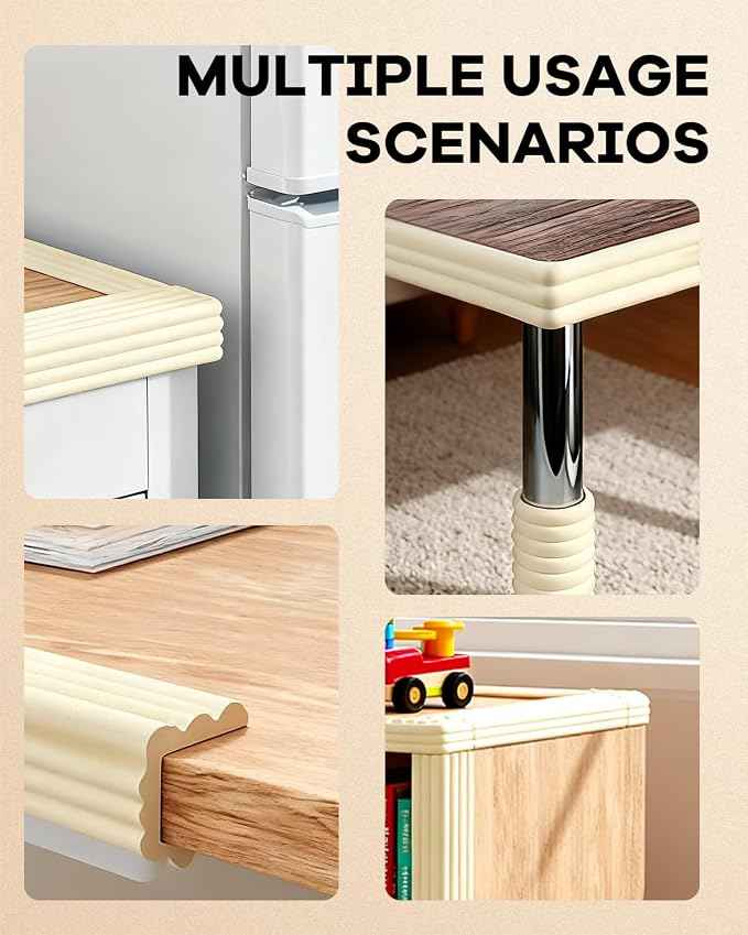 Edge and Corner Guards with Strong Adhesive Extra Thick Baby Proofing Furniture