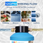 H&G Lifestyles RV Water Filter, Iron Filter - Image 4