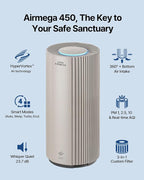 COWAY Air Purifier for Large Room Whole Home Up to 3, 285 ft², HEPA Filter for - Image 2