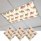 Fluorescent Light Covers for Ceiling Lights Desert Camel Magnetic Light Filters by Home+L6