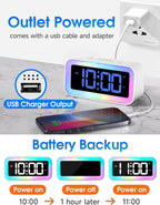 Cadmos Loud Alarm Clock for Bedrooms - Image 6