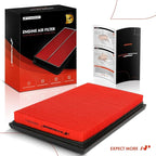 A-Premium High-performance, Pre-oiled Engine Air Filter Compatible - Image 9