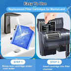 12 PCS Aquarium Filter Cartridge Filters, Rite-Size C Fish Tank Filter Cartridge - Image 6