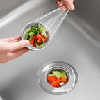 400 Pack Kitchen Sink Strainer Mesh Bag, Anti-Clogging Disposable Sink Drain by MUSLISH