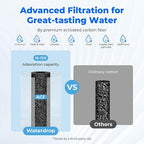 Waterdrop Water Filter for Sink Faucet, NSF Certified Water Purifier, 320 - Image 6