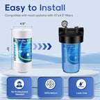 ICEPURE PP10BB 5 Microns 10" x 4.5" Whole House Sediment Water Filter - Image 6