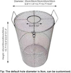 Stainless Steel Pump Filter Cover Water Pump Protective Cover Sump Pump - Image 2