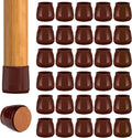 36pcs Round Chair Leg Floor Protectors, Felt Pads Chair Leg Protectors