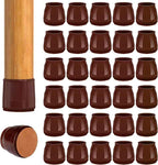 36pcs Round Chair Leg Floor Protectors, Felt Pads Chair Leg Protectors