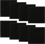 Resinta 8 Pack Activated Carbon Compost Caddy Filters Kitchen Compost Collector by Resinta