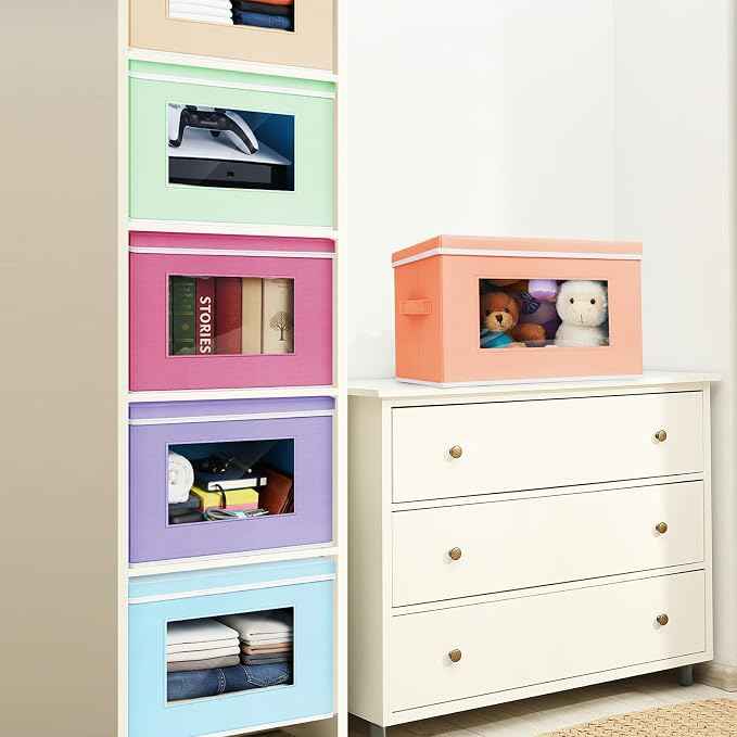10 Pcs Fabric Storage Bins