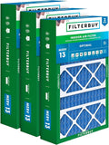 Filterbuy 17x26x4 Air Filter MERV 13 Optimal Smoke & Allergy Defense, by Filterbuy