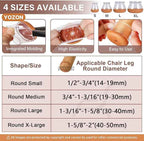 Small Chair Leg Floor Protectors Chair Leg Protectors