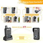 Wireless Doorbell, Full Duplex Doorbell Wireless, 1000ft Long Range, Hands-Free - Image 8