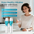 ICEPURE Alkaline RWF5800A-AL Refrigerator Water Filter and Air Filter - Image 9