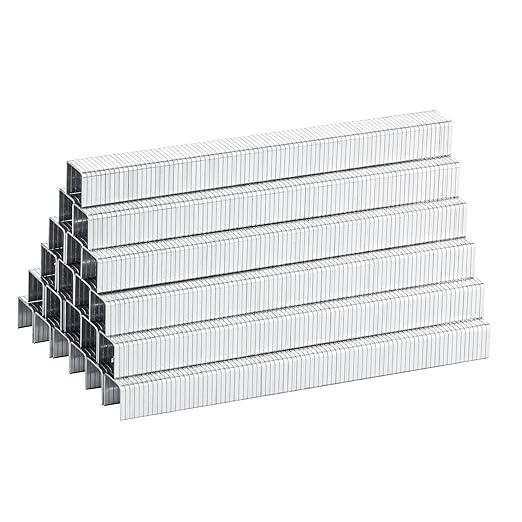 meite T-50 Staple Gun Staples, 3/8 Inch Heavy Duty Staples, Galvanized 20 Gauge by meite
