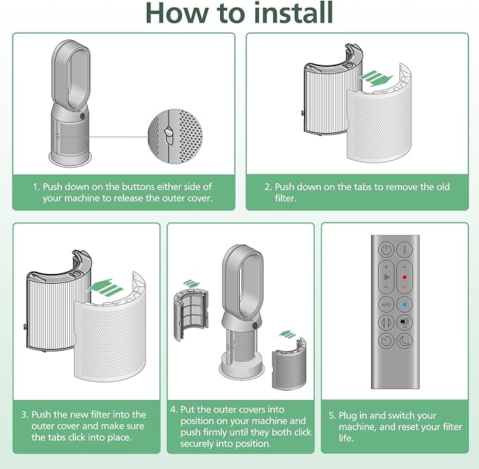360 Combi Glass HEPA + Carbon Filter Replacement - Image 5