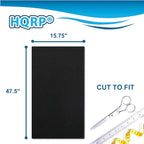 HQRP 2x Activated Carbon Filter Pad Cut To Fit Air Filter Roll - Image 2
