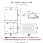QILIPSU Waterproof Junction Box IP67 Outdoor Plastic Electrical Project - Image 6