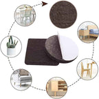 Yelanon Felt Furniture Pads -60 Pcs Premium Felt Pads