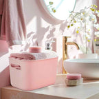 Hoolerry 8 Pieces Colorful Storage Bins