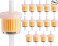 15PCS 1/4 Inch Gas Inline Fuel Filters, by MEAJOO