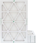 Glasfloss 16x24x1 MERV 10 Pleated Air Filters Box of 6. Actual Size: 15-1/2 x by Glasfloss