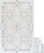Glasfloss 12x20x1 MERV 10 Pleated Air Filters Box of 6. Actual Size: 11-1/2 x by Glasfloss