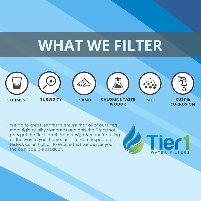 Tier1 25 Micron 10 Inch x 2.5 Inch | Whole House Radial Flow Granular Activated - Image 4