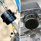 2 Pcs 1/2" Thread Air Compressor Silencer Filter, 20mm Metal Noise Muffler - Image 6